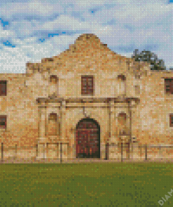 The Alamo San Antonio City Diamond Painting