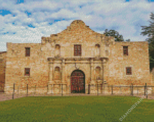 The Alamo San Antonio City Diamond Painting