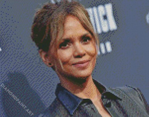 The American Actress Halle Berry Diamond Painting