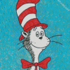 The Cat In The Hat Art Diamond Painting