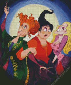 The Creepy Sanderson Sisters Diamond Painting