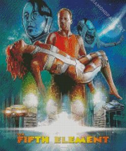 The Fifth Element Movie Poster Art Diamond Painting