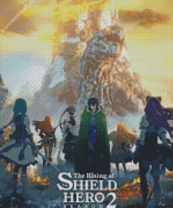 The Rising Of The Shield Hero Anime Diamond Painting