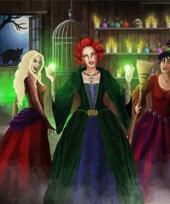 The Sanderson Sisters Witches Diamond Painting