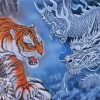 Tiger And Dragon Art Diamond Painting