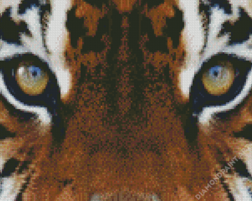 Tiger Eyes Diamond Painting