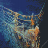 Titanic Wrack Undersea Diamond Painting