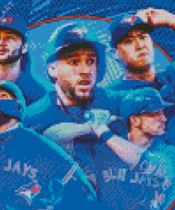 Toronto Blue Jays Team Players Diamond Painting