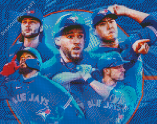 Toronto Blue Jays Team Players Diamond Painting