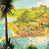 Torquay Town Poster 5D Diamond Painting