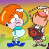 Uncle Grandpa Cartoon Characters Diamond Painting