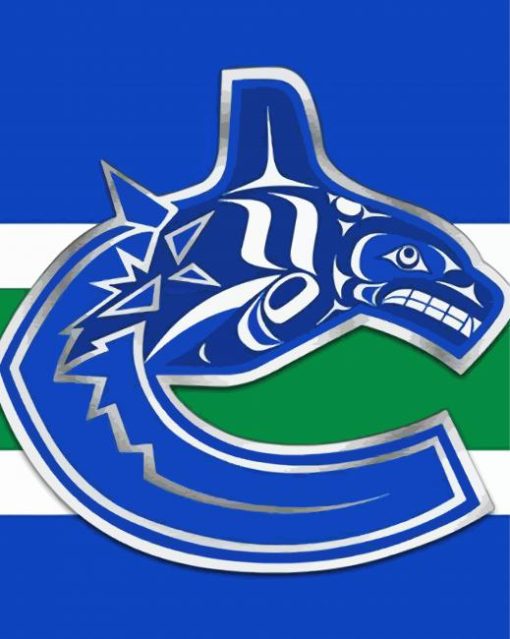 Vancouver Canucks Logo 5D Diamond Painting