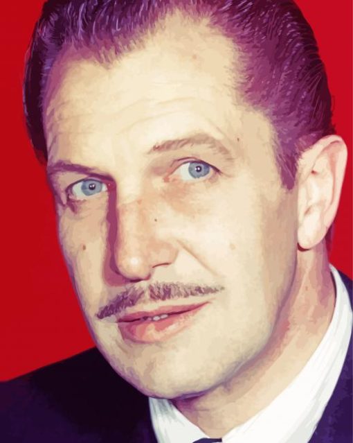 Vincent Price Actor Diamond Painting