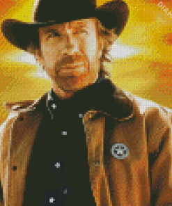 Walker Texas Ranger Diamond Painting