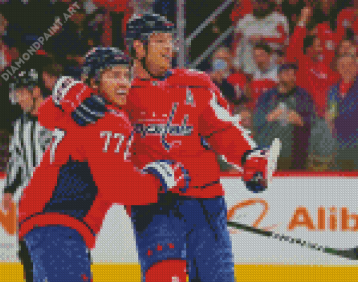 Washington Capitals Players Diamond Painting