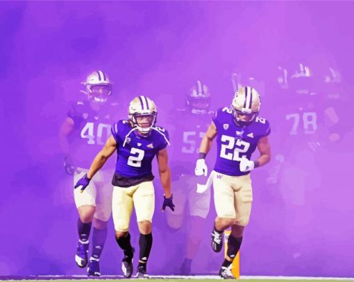 Washington Huskies Team Diamond Painting