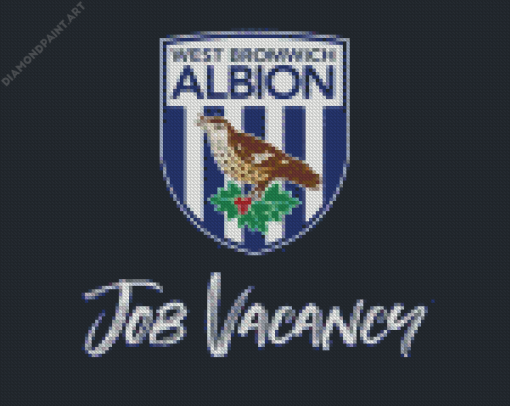 West Bromwich Albion Logo Diamond painting