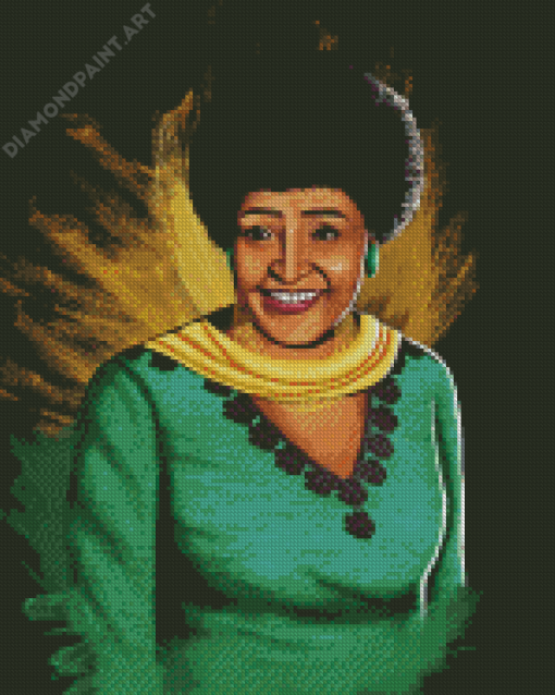 Winnie Mandela Art Diamond Painting