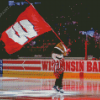 Wisconsin Badgers Hockey Diamond Painting