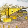 Wolverhampton Wanderers Stadium Art Diamond Painting