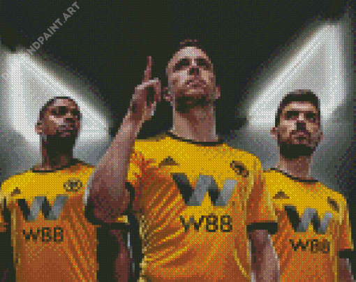 Wolverhampton Wanderers FC Players Diamond Painting