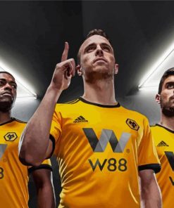 Wolverhampton Wanderers FC Players Diamond Painting