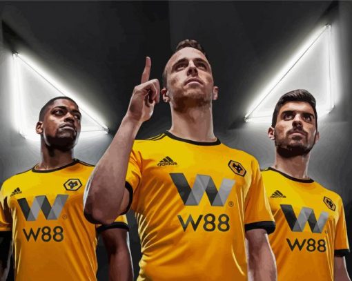 Wolverhampton Wanderers FC Players Diamond Painting