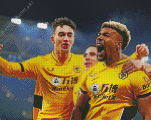 Wolverhampton Wanderers Players 5D Diamond Painting