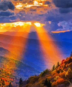 Wonderful Smokey Mountains Diamond Painting