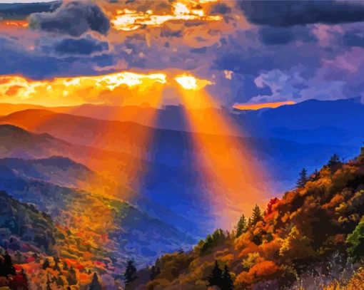 Wonderful Smokey Mountains Diamond Painting