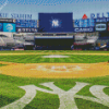 Yankee Stadium On Field Diamond painting