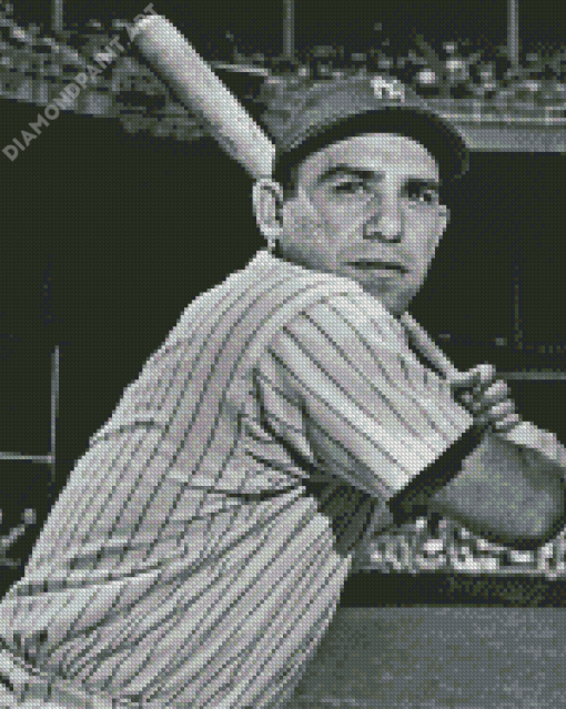 Yogi Berra Player Diamond Painting