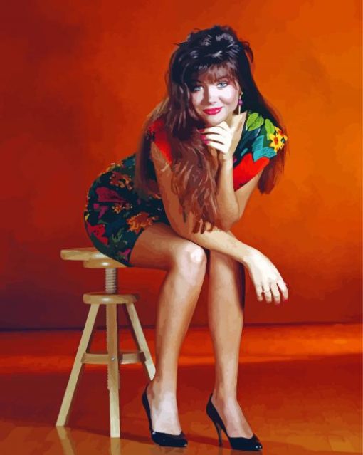 Young Tiffani Thiessen Diamond Painting