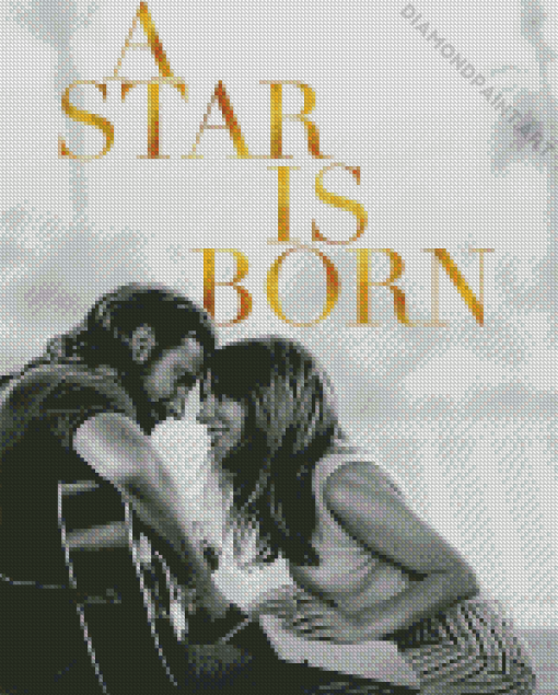 A Star Is Born Poster 5D Diamond Painting