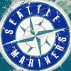 abstract Mariners Logo Diamond Painting