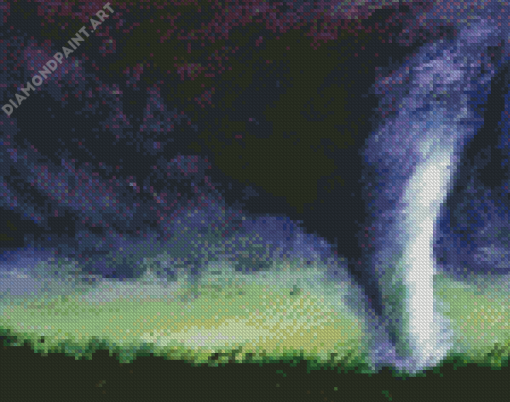 Abstract Tornado Diamond Painting