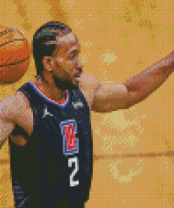 Aestehtic Kawhi Basketball Player Diamond painting