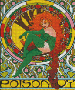 Aesthetic Art Nouveau Ivy Diamond Painting