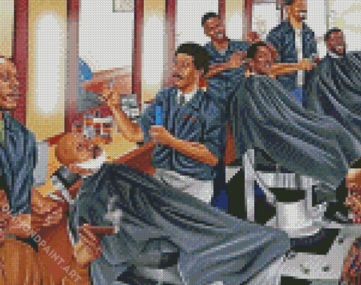 Barbershop Diamond Painting