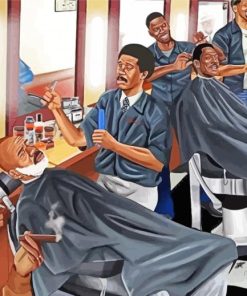 Barbershop Diamond Painting