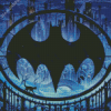 Aesthetic Batman Symbol Art Diamond Painting