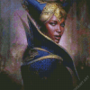 Aesthetic Black Lady Diamond Painting