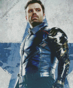 Aesthetic Bucky Barnes Diamond Painting