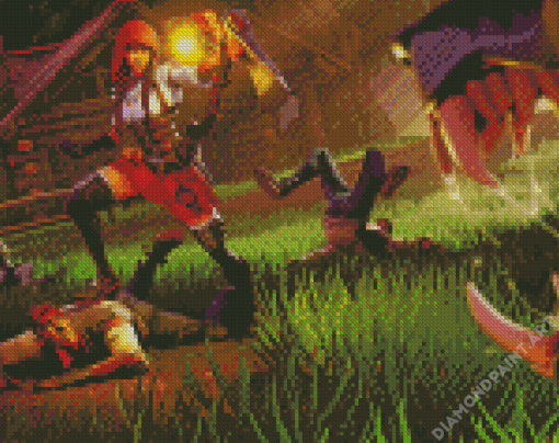 Aesthetic Fable Game Diamond Painting