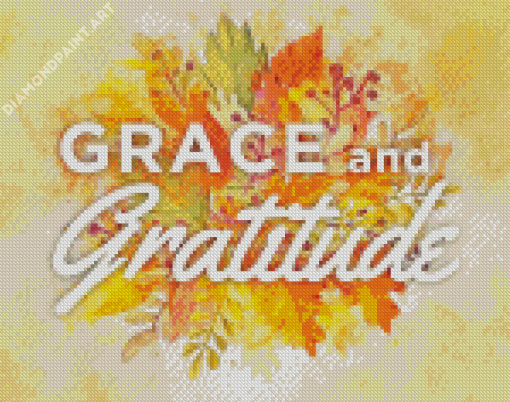 Aesthetic Grace And Gratitude Diamond Painting