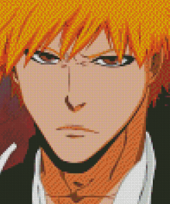 Aesthetic Ichigo Kurosaki Diamond Painting