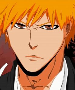 Aesthetic Ichigo Kurosaki Diamond Painting