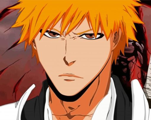 Aesthetic Ichigo Kurosaki Diamond Painting