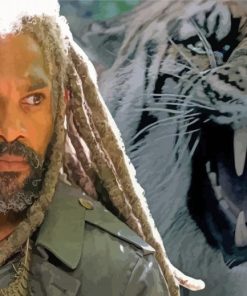 Aesthetic King Ezekiel And Shiva Diamond painting