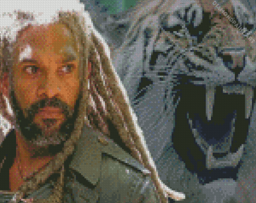 Aesthetic King Ezekiel And Shiva Diamond painting